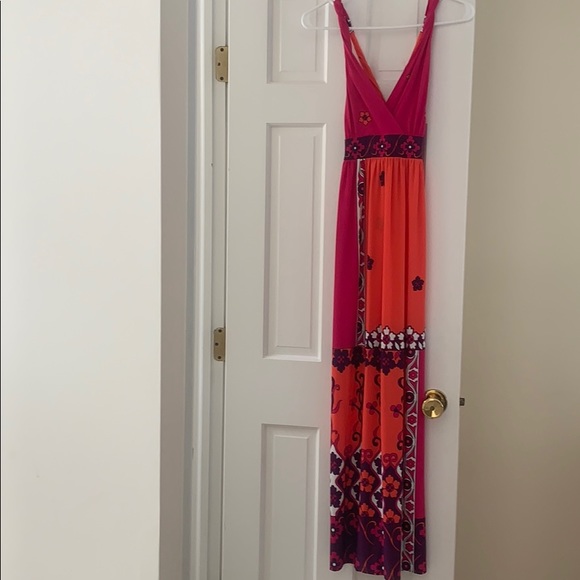 Cache floral printed maxi - Picture 1 of 4